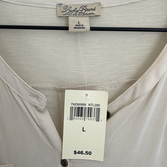 NWT Lucky Brand Blouse - Picture 6 of 6